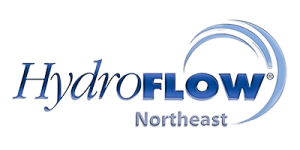 HydroFLOW Northeast logo with blue lettering