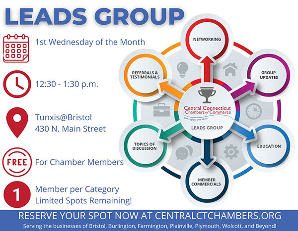 Central CT Chambers of Commerce Leads Group logo