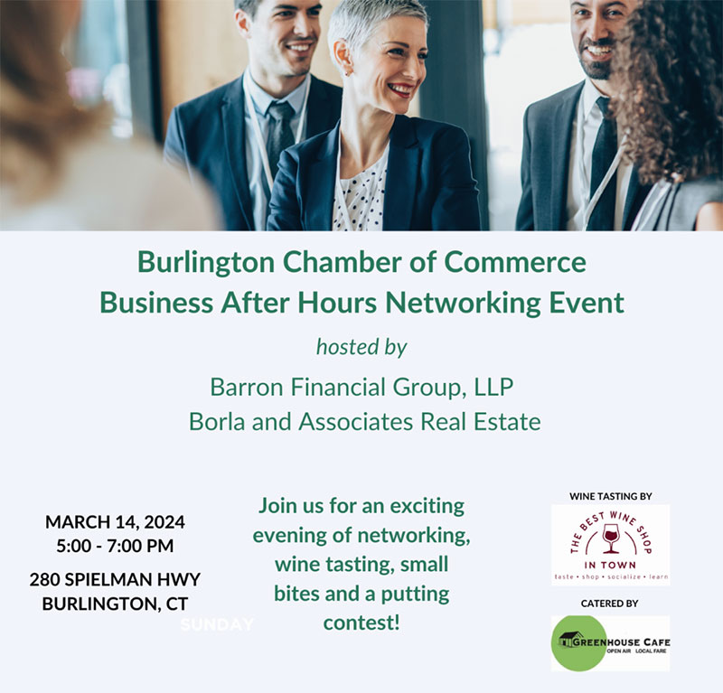 2023-0314-BCC-BAH-BFG-&-Borla Flyer for March 14 Business After Hours event