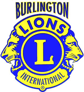 Burlington Lions Club logo