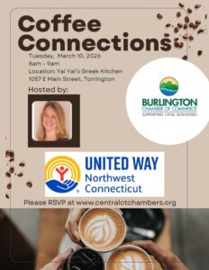 March 10 Coffee Connections flyer