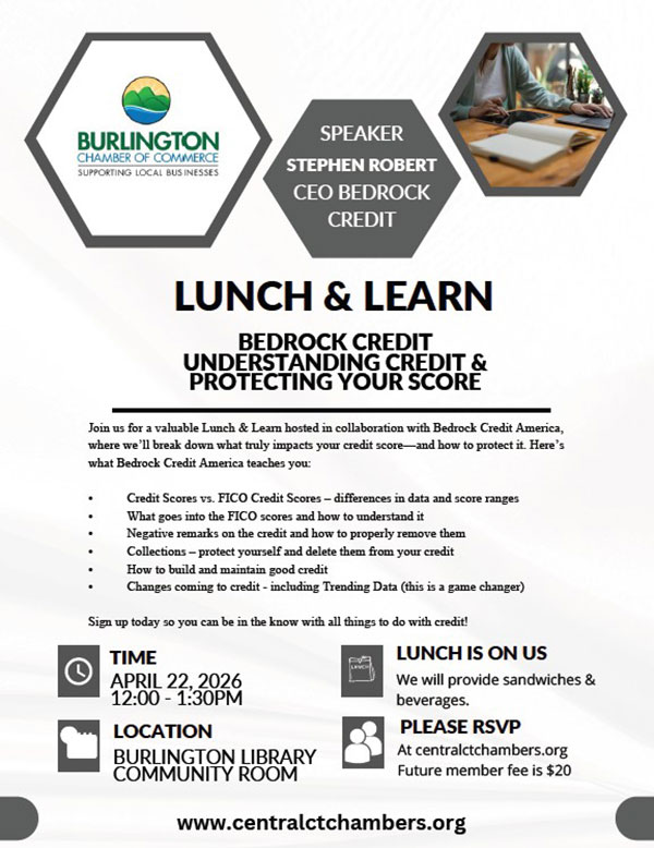 April 22 Lunch & Learn flyer.