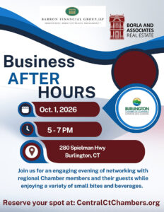 October 1 Business After Hours flyer