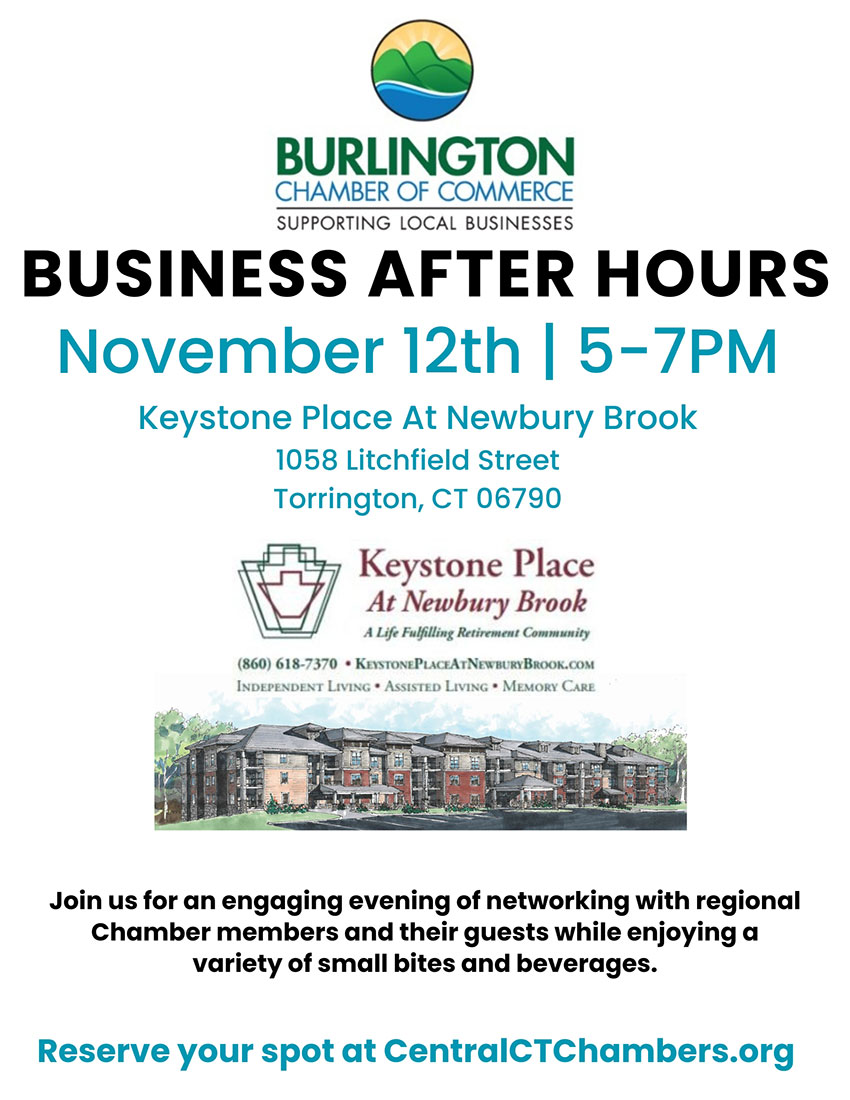 Flyer for the Nov 12 BAH at Keystone Place.
